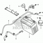 CRF125FB Аккумулятор