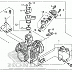 CB300FA Корпус Дросселя