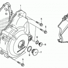 CMX300A Крышка картера левая