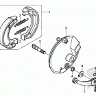 CRF110F Передний тормоз