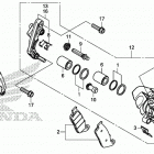 CBR650FA Передний суппорт тормозной