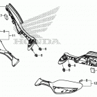 CBR1000S2 Зеркало