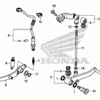 CBR500RA Педали