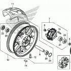 CB500X Переднее колесо