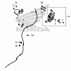 GL1800D Parking brake lever