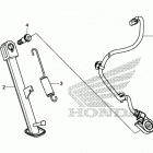 CB500FA Подножка