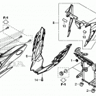 CB500FA Передний обтекатель