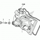 CTX700ND Крышка головки цилиндров