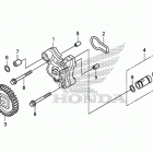 CRF250L Масляный насос