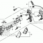 CB500X Передний суппорт
