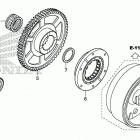 NC750XD Муфта стартера