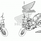 NC750XD Наклейки