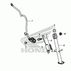 CBR650FA Подножка