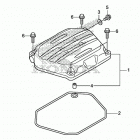 CRF125FB Крышка головки цилиндров