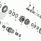 NC700JD Transmission (mainshaft)