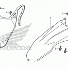 CRF110F Front fender (1)