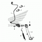 CTX700D Подножка