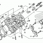 ST1300PA Левая головка цилиндров