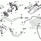 CB500X Радиатор