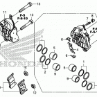 CBR1000S2 Front brake caliper (1)