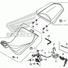CRF1000A2 Сиденье