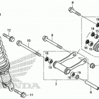 CB300FA Задние амортизаторы