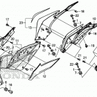 CB300FA Сидение и обтекатели сиденья