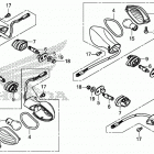 NC750XD Задний фонарь