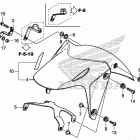 CBR500RA Переднее крыло
