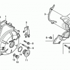 NC750XD Крышка генератора