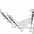 CRF250L Распределительный вал и клапана