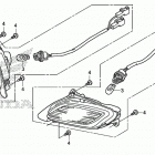 ST1300PA Задний фонарь