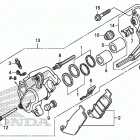 CBR300RA Передний суппорт