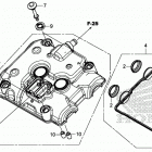 CB500X Крышка головки цилиндров
