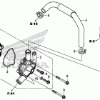 CB500X Водяной насос