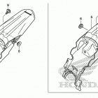 CRF110F Rear fender (1)