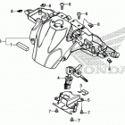 NC750XD Центральная облицовка