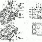 CTX700ND Картер двигателя