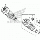 CMX300A Задние амортизаторы