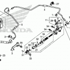 CTX700D Задний тормозной цилиндр