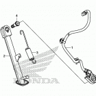 CBR500RA Подножка