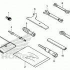 CB500FA Инструмент