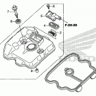 CBR300RA Крышка головки цилиндров