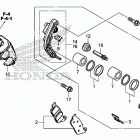 CBR650FA Front brake caliper (1)