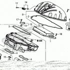 CB650FA Воздушный фильтр