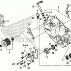 CB300FA Крышка картера правая