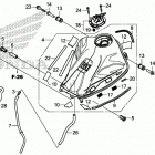 CRF250L Топливный бак