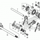 CBR500RA Вилка переключения передач