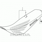 CRF125FB Сиденье