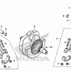 VT1300CX Коленчатый вал и поршни